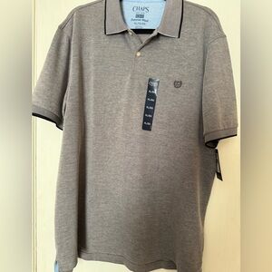 Chaps Classic Gray Polo Shirt for Men